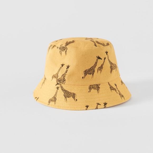 Zara Other - Zara Giraffe Bucket Hat